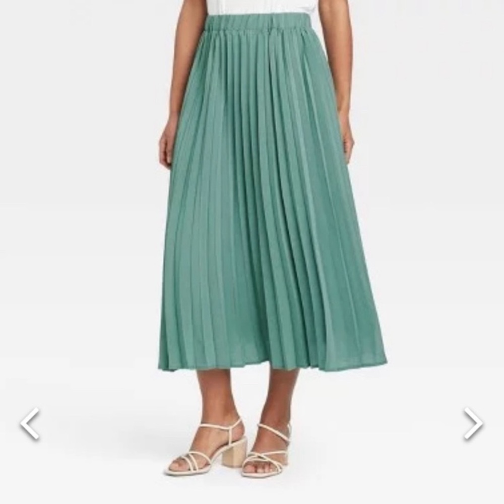 A New Day Pleated Maxi Skirt
